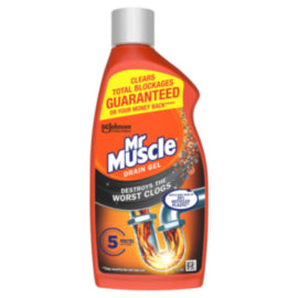Mr Muscle Drain Unblocker Gel – cleaning & hygiene supplies