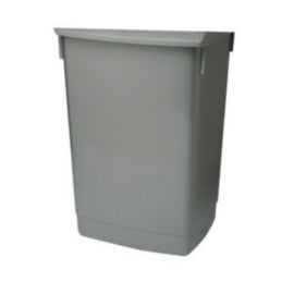 Addis 60 Litre Flip Top Bin Base Metallic for use with Addis 60 Litre – cleaning & hygiene supplies