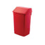 Addis Fliptop Bin 60 Litre Red – cleaning & hygiene supplies