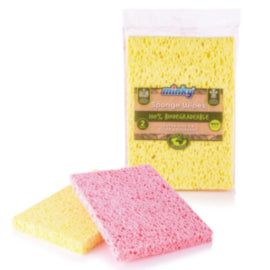 Minky Sponge Wipes Eco 2pk – cleaning & sanitising wipes