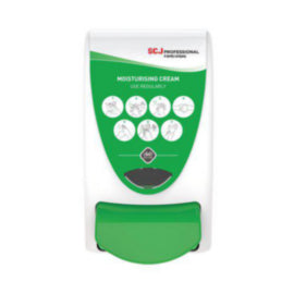 Deb Cutan Moisturising Cream Dispenser 1 Litre White/Green – cleaning & hygiene supplies