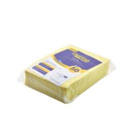 All Purpose Cloth Yellow 50pcs – cloths, scourers & dusters