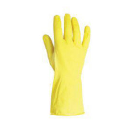 Tough Rubber Gloves Yellow Large 10 pairs – gloves & hand protection