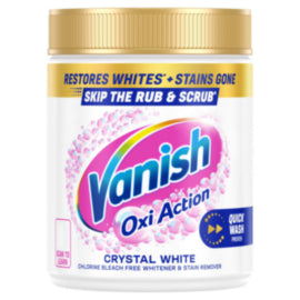 Vanish Gold Oxi Action White Stain Remover Powder – cleaning & hygiene supplies