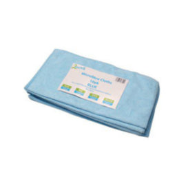 2Work Microfibre Cloth 400x400mm Blue – cloths, scourers & dusters