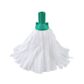 Exel Stnd Big White Mop Head Green P10 – mops, brooms & cleaning tools