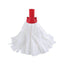 Exel Stnd Big White Mop Head Red P10 – mops, brooms & cleaning tools