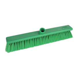 Jantex Hygiene Broom Soft Bristle Green 18in – mops, brooms & cleaning tools