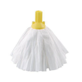Exel Stnd Big White Mop Head Yellow P10 – mops, brooms & cleaning tools