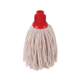 2Work PY Smooth Socket Mop 12oz Red – mops, brooms & cleaning tools