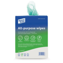 Robert Scott All-Purpose Antibacterial Cleaning Cloths Green (200 Pack) – surface cleaners & disinfectants