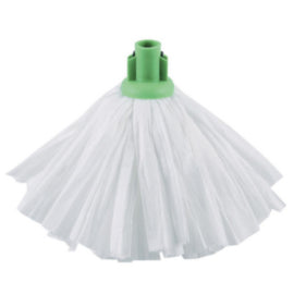 Jantex Standard Big White Socket Mop Head Green – mops, brooms & cleaning tools