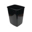 2work 50l Swing Bin Base Only Black – waste bins & containers
