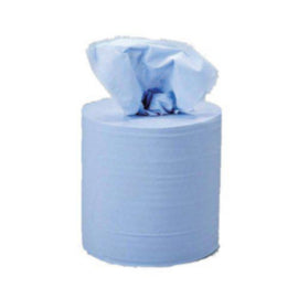 5 Star 1-Ply Centrefeed Tissue Refill for Jumbo Dispenser 150mx180mm Blue – hand towels & centrefeed rolls