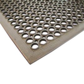 Black Rubber Kitchen Mat 90x150x1.2cm – cleaning & hygiene supplies