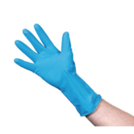 Jantex Latex Household Gloves Blue Large – gloves & hand protection
