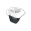 2Work Sq Bin Liners 30L Wht Pk1000 – bin liners & refuse sacks
