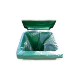 2Work Wheelie Bin Liner Clear Pk100 – bin liners & refuse sacks