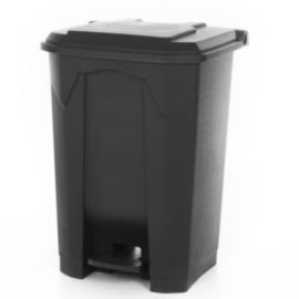 90ltr Pedal Bin Complete Grey – waste bins & containers