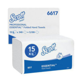 Scott Essential Interfold Hand Towels White – hand towels & centrefeed rolls