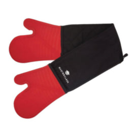 MasterClass Seamless Silicone Double Oven Glove Red – gloves & hand protection