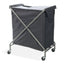 NX 2401 Trolley Silver with 240L Washable Linen Bag & Foldable Design – cleaning equipment & machines