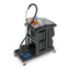 ECO-Matic EM5 Cleaning Trolley with Lockable Storage & 120L Waste Bin – waste bins & containers