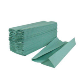 2work 1-ply Hand Towel Green – hand towels & centrefeed rolls