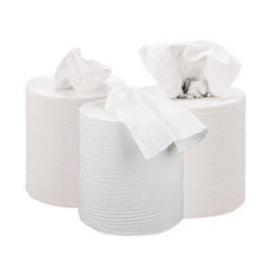 2work Cfeed Roll 2-ply 150m White – cleaning & hygiene supplies