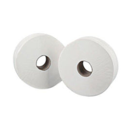 2Work Mini Jumbo Toilet Roll 2-Ply 200m – toilet tissue & rolls