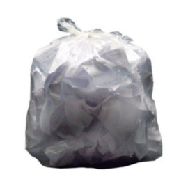 2Work Medium Duty Refuse Sack Clear Bi-modular 190x725x950mm – bin liners & refuse sacks