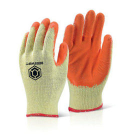 Beeswift Economy Grip Gloves Orange M-XL – gloves & hand protection
