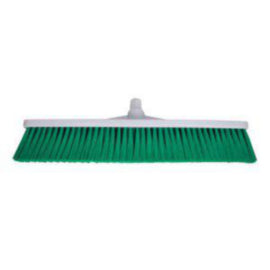 SYR Hard Push Broom - 500mm 19.5in Green – mops, brooms & cleaning tools