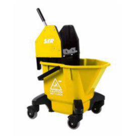 SYR Kentucky Mop Bucket and Wringer 25Ltr Yellow – mops, brooms & cleaning tools