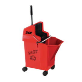 SYR NU Lady 2 Combine System Mop Bucket and Wringer 9Ltr Red – mops, brooms & cleaning tools