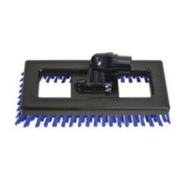 SYR Swivel Deck Brush Black w/Blue Bristles – brushes & scrubbing tools