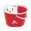Lucy 15 Litre Mop Bucket Red L1 – mops, brooms & cleaning tools