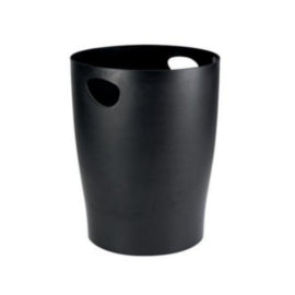 Contour Ergonomics Waste Paper Bin Black – cleaning & hygiene supplies