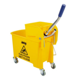 Jantex Kentucky Mop Bucket and Wringer 20Ltr Yellow – mops, brooms & cleaning tools