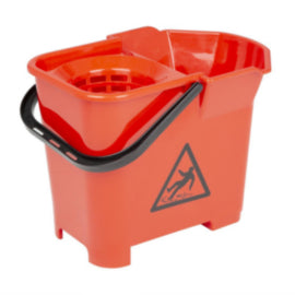 Jantex Colour Coded Mop Bucket Red – mops, brooms & cleaning tools