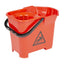 Jantex Colour Coded Mop Bucket Red – mops, brooms & cleaning tools