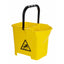 Jantex Colour Coded Mop Bucket Yellow – mops, brooms & cleaning tools