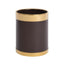 Bolero Waste Paper Bin with Gold Rim – cleaning & hygiene supplies