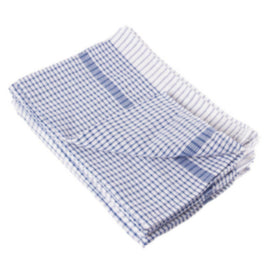 Vogue Wonderdry Blue Tea Towels Pack of 10 – cleaning & hygiene supplies