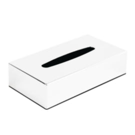 Bolero Chrome Rectangular Tissue Holder – cleaning & hygiene supplies