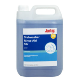 Jantex Dishwasher Rinse Aid Concentrate 5Ltr – dishwasher detergents & additives