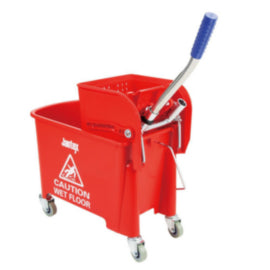 Jantex Kentucky Red Mop Bucket and Wringer 20Ltr – mops, brooms & cleaning tools