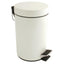 Bolero White Pedal Bin 3Ltr – waste bins & containers