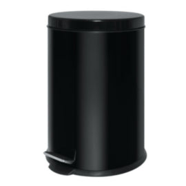 Pedal Bin Black Stainless Steel 20Ltr – waste bins & containers
