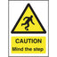 Caution Mind The Step Sign – cleaning & hygiene supplies